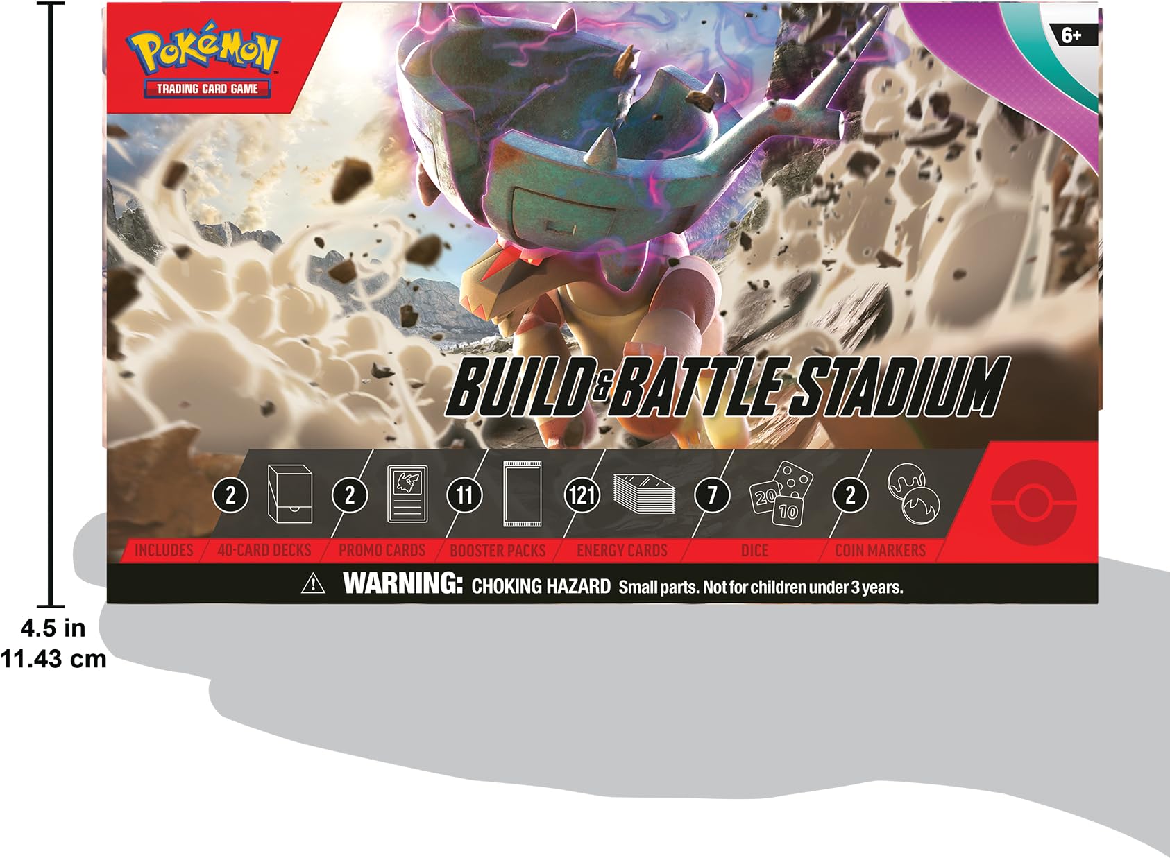 Foto 6 pulgar | Pokémon Tcg Scarlet Y Violet Paldea Evolucionaron: Construcción Y Batalla - Venta Internacional.
