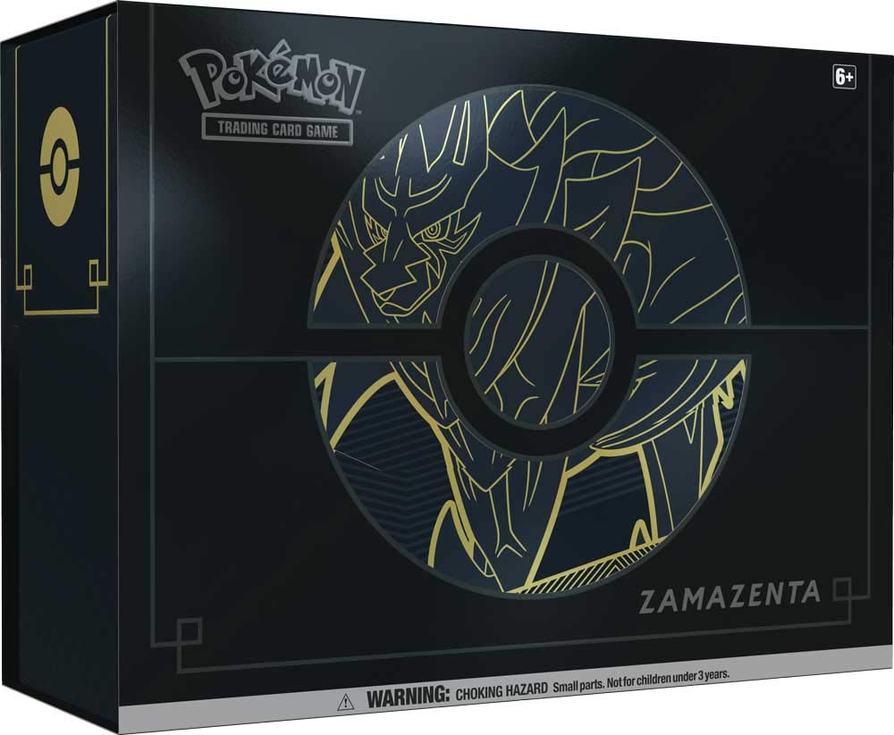 Foto 3 pulgar | Caja De Entrenamiento Pokémon Tcg Sword & Shield Elite Con Zacian/zamazenta - Venta Internacional.