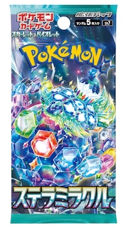 Foto 2 | Paquete de Expansión Del Juego De Cartas Pokémon Scarlet & Violet Stellar - Venta Internacional