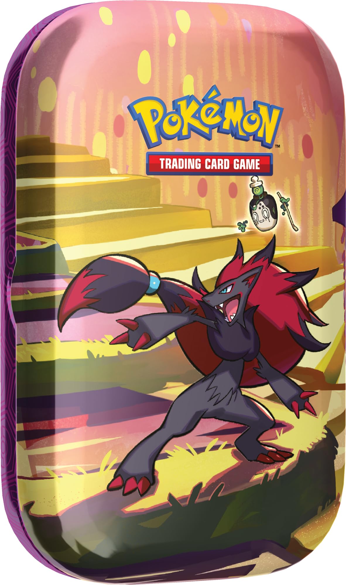 Foto 1 | Minilata De Pokémon Tcg Scarlet & Violet Zoroark Con 2 Potenciadores - Venta Internacional.