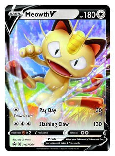 Foto 2 | Juego De Cartas Coleccionables Pokemon De Juguete Meowth Vmax Box Pok80412 - Venta Internacional.