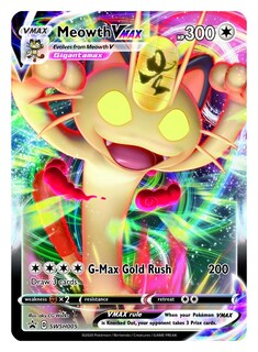 Foto 3 | Juego De Cartas Coleccionables Pokemon De Juguete Meowth Vmax Box Pok80412 - Venta Internacional.