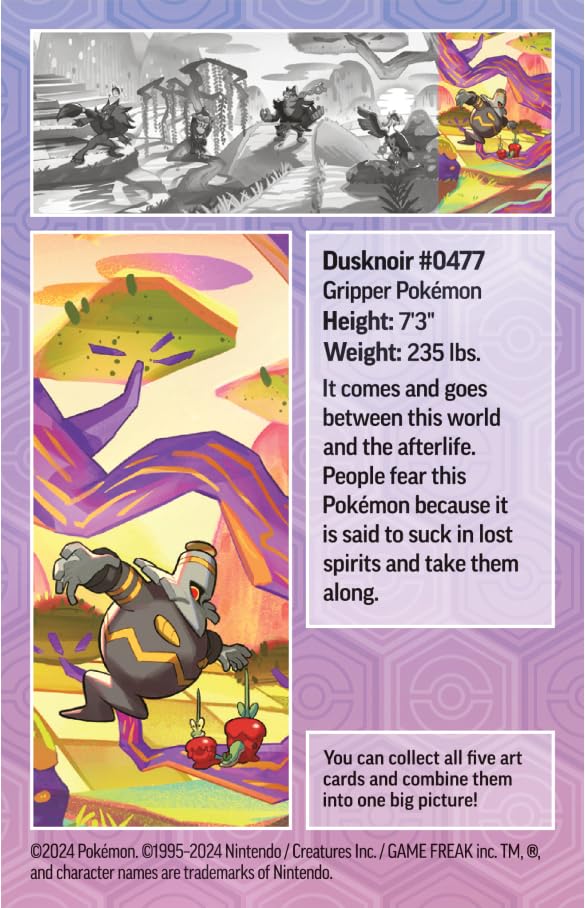 Foto 3 pulgar | Juego De Cartas Coleccionables Pokémon Mini Tin Dusknoir Con 2 Potenciadores - Venta Internacional.
