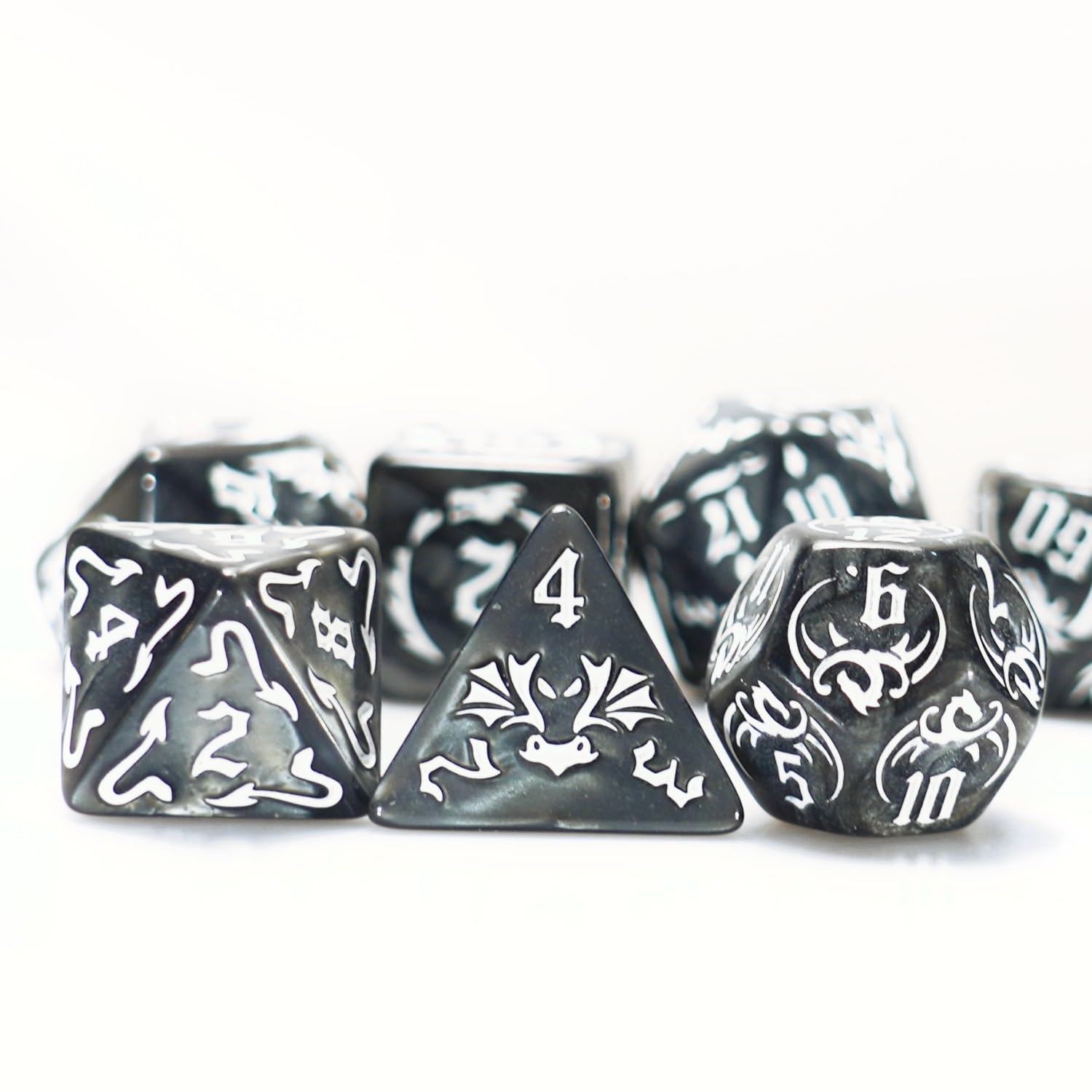 Foto 5 pulgar | Set De Dados Dungeon And Dragons D&d Mtg 7-die Rpg Polyhedral - Venta Internacional.