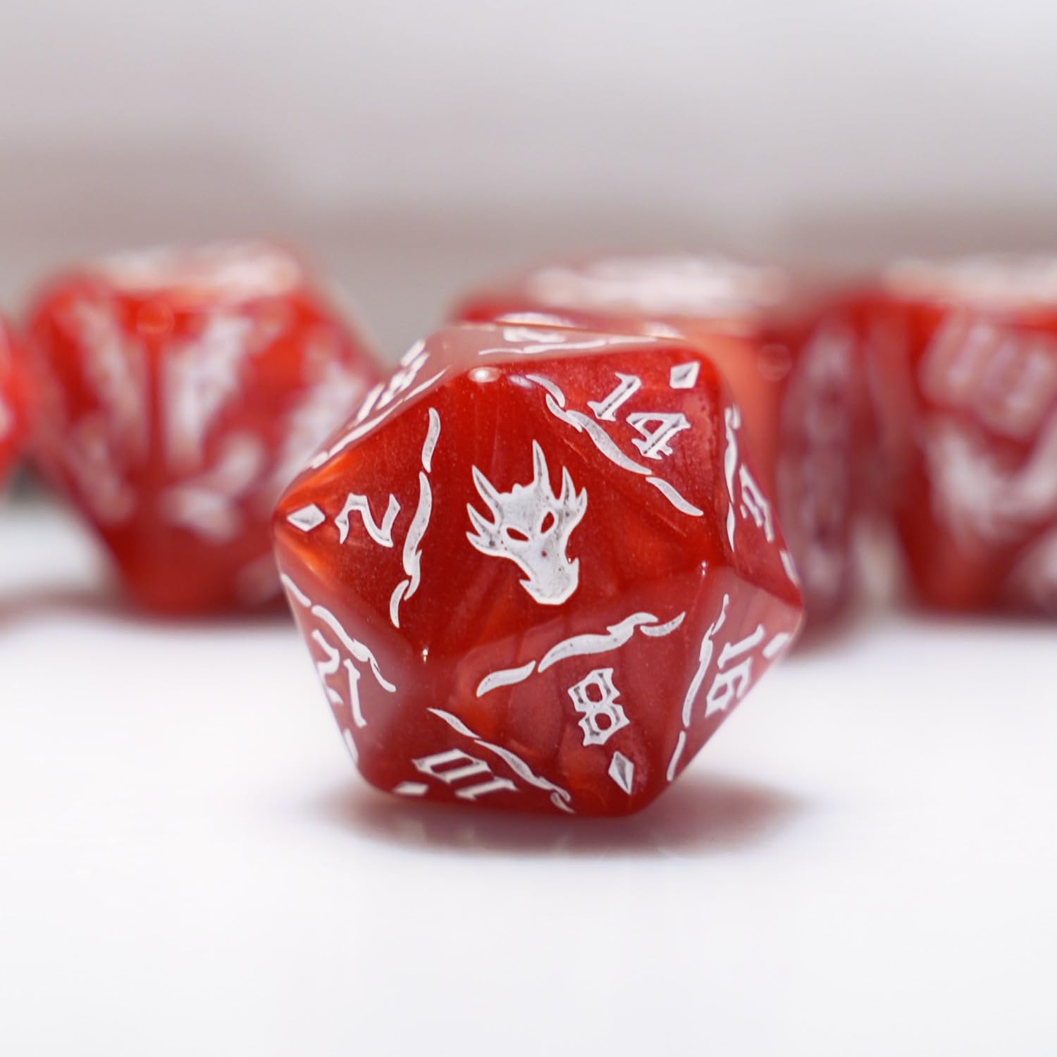 Foto 2 | Set De Dados Dungeon And Dragons D&d Mtg 7-die Rpg Polyhedral - Venta Internacional.