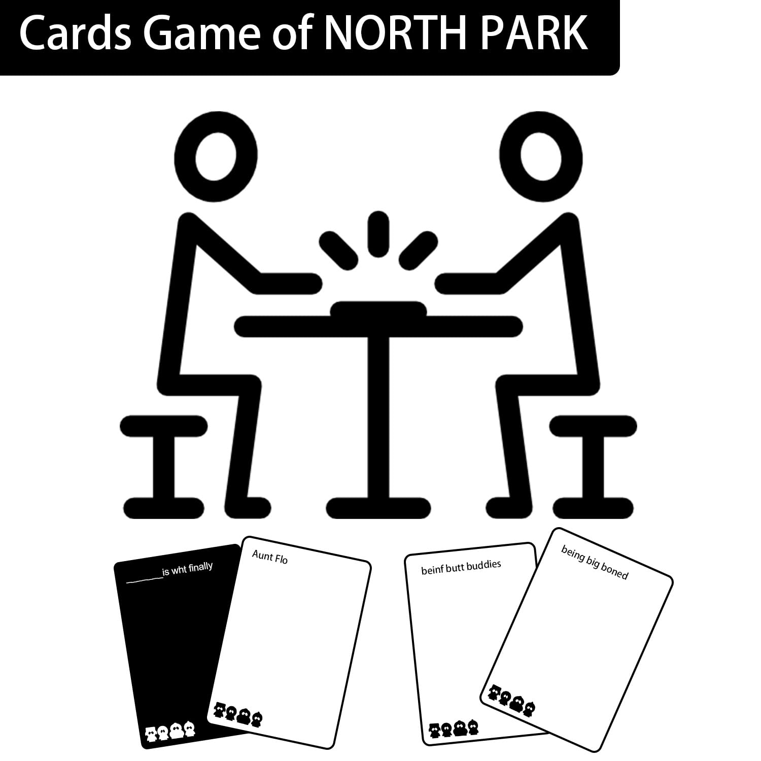 Foto 6 pulgar | Juego De Cartas South Park South Against Cards Para Adultos - Venta Internacional.