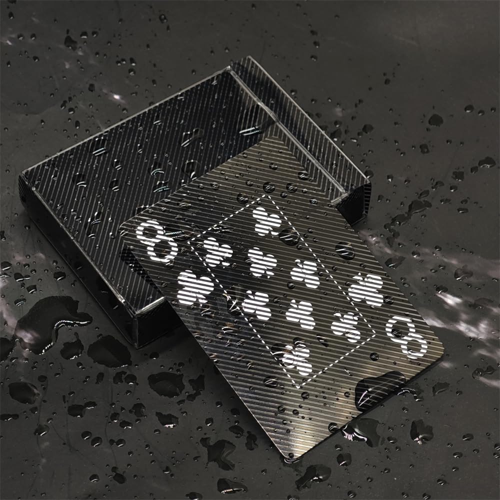 Foto 3 pulgar | Juego De Cartas, Plástico Transparente, Impermeable, Ilusión Óptica - Venta Internacional.