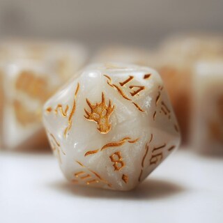 Foto 2 | Set De Dados Dungeon And Dragons D&d Mtg 7-die Rpg Polyhedral - Venta Internacional.