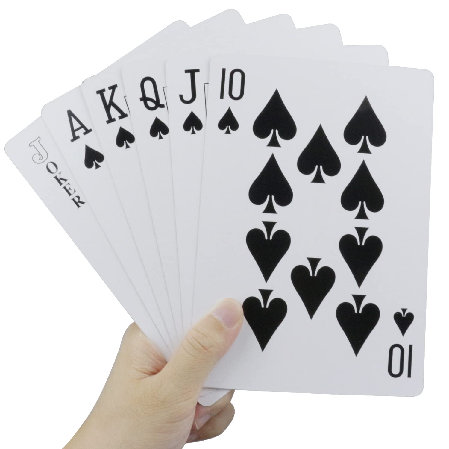 Foto 1 | Baraja De Cartas Jumbo Giant De Póker De 13 X 18 Cm Para Todas Las Edades - Venta Internacional.