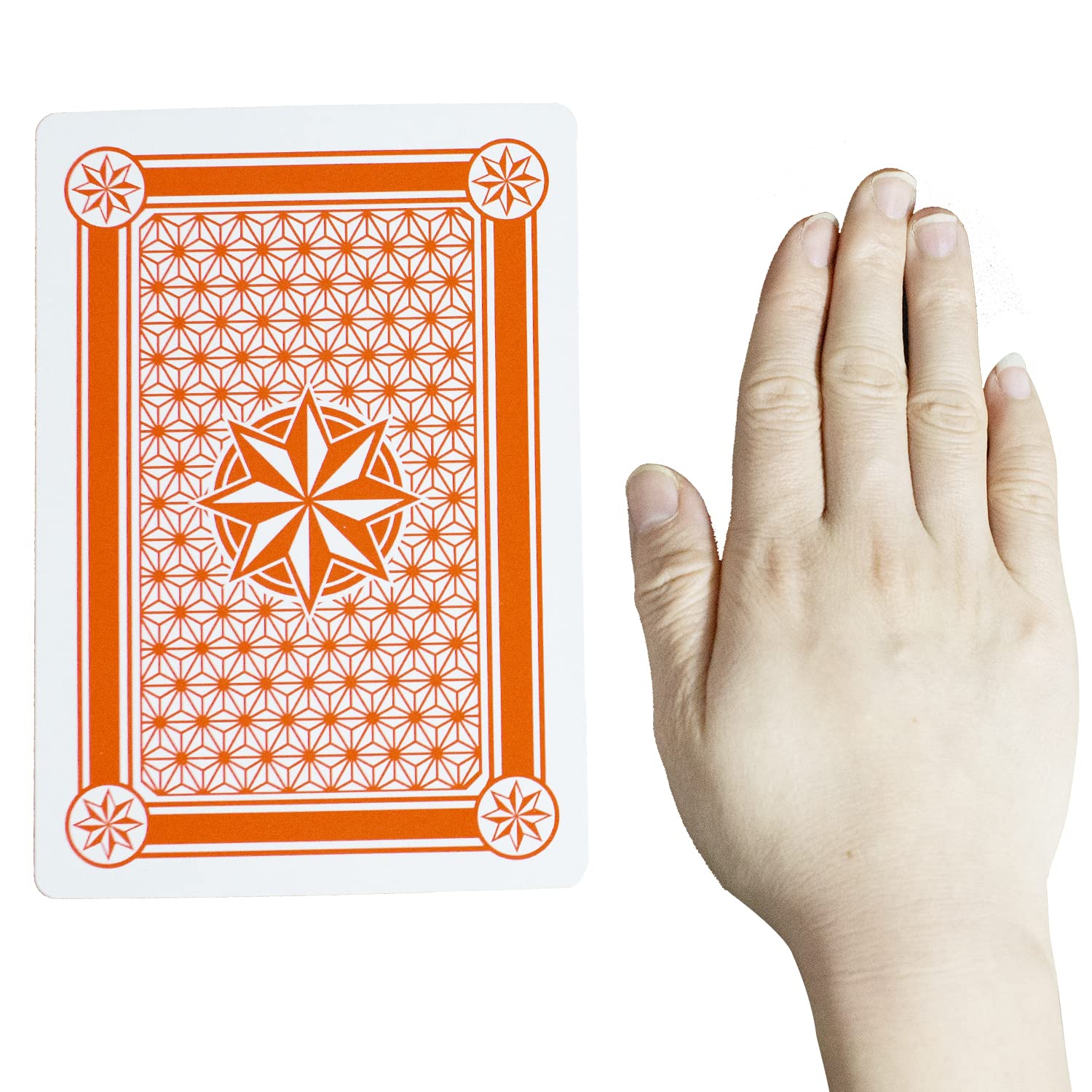 Foto 4 pulgar | Baraja De Cartas Jumbo Giant De Póker De 13 X 18 Cm Para Todas Las Edades - Venta Internacional.