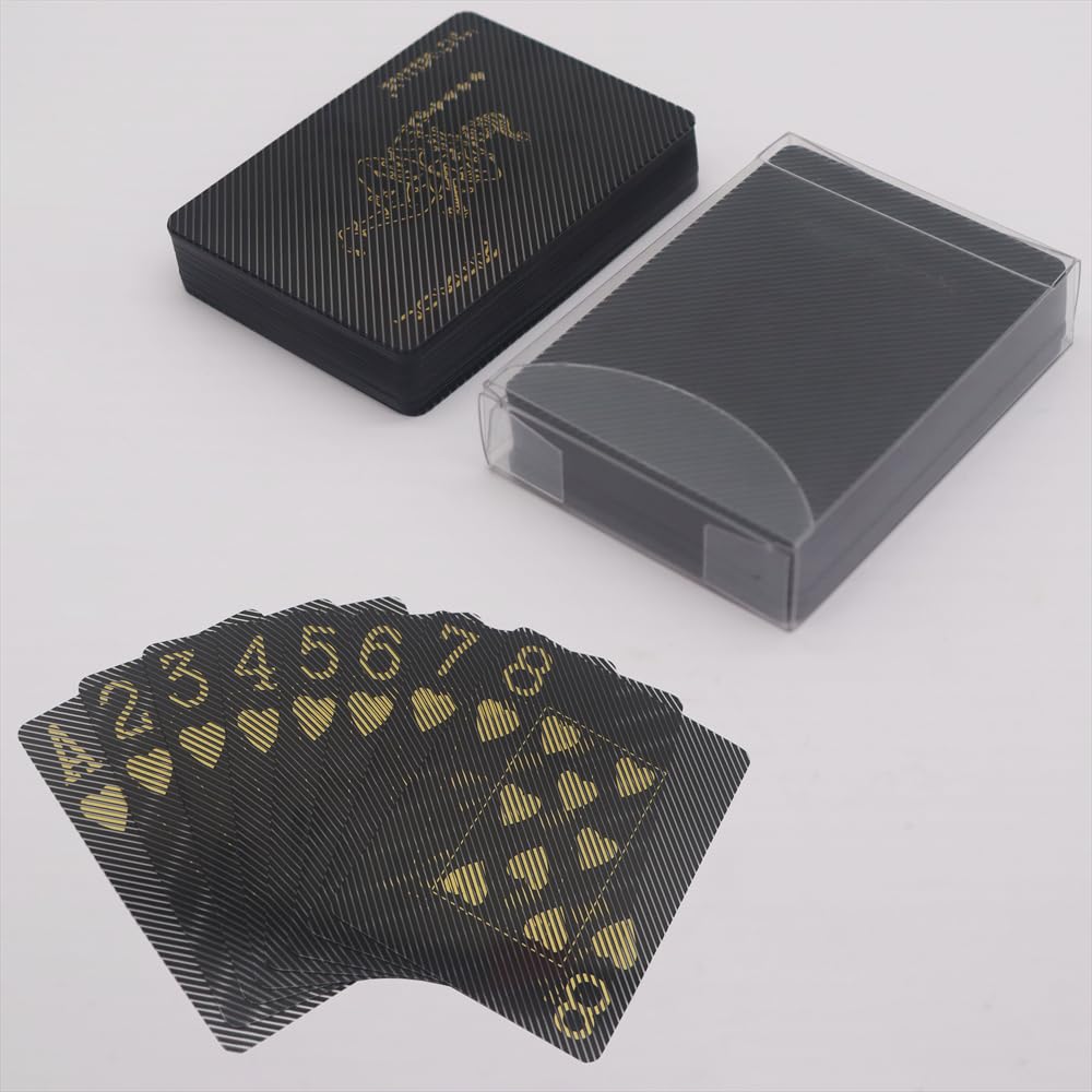 Foto 2 pulgar | Baraja De Cartas De Plástico Transparente Impermeable - Venta Internacional.