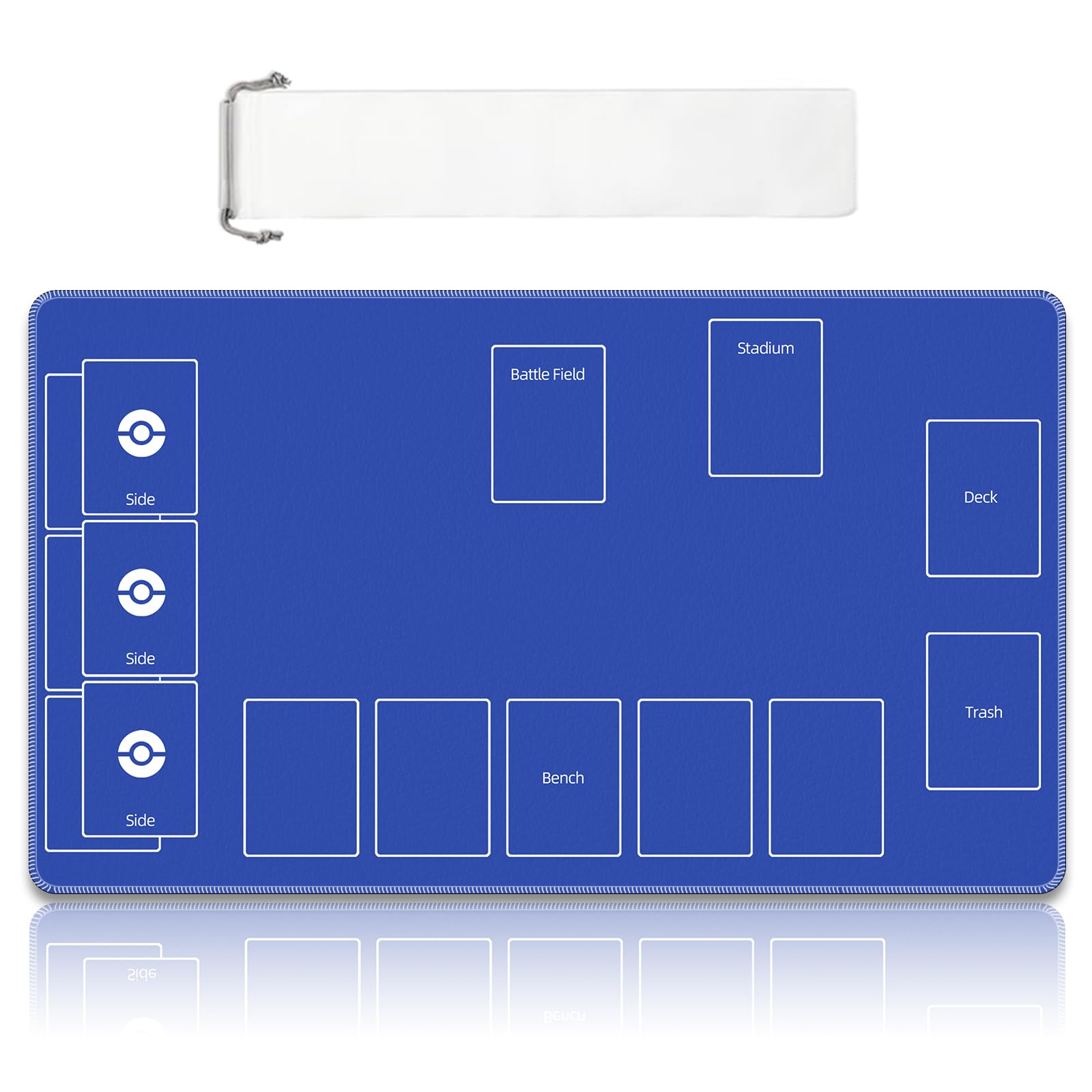 Foto 2 pulgar | Alfombrilla Tcg Para Juegos De Mesa, 60 X 35 Cm, Con Bolsa De Almacenamiento - Venta Internacional.