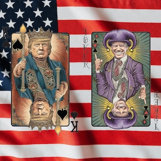 Foto 4 | Juego De Cartas Trump Premium Family Poker Con 54 Cartas De Joker - Venta Internacional.