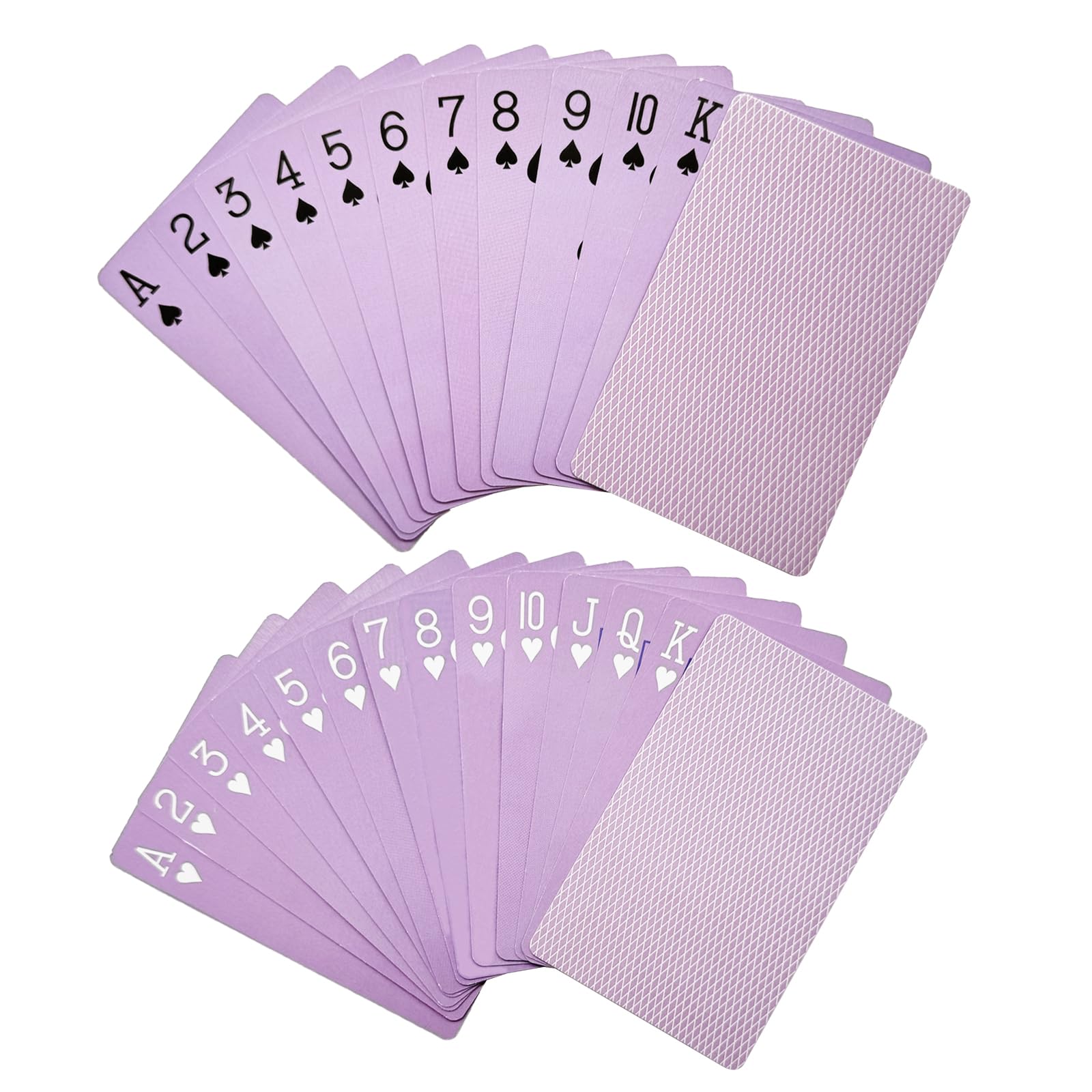 Foto 4 pulgar | Paquete De 2 Cartas Moradas Para Juegos De Póquer Con Caja - Venta Internacional.