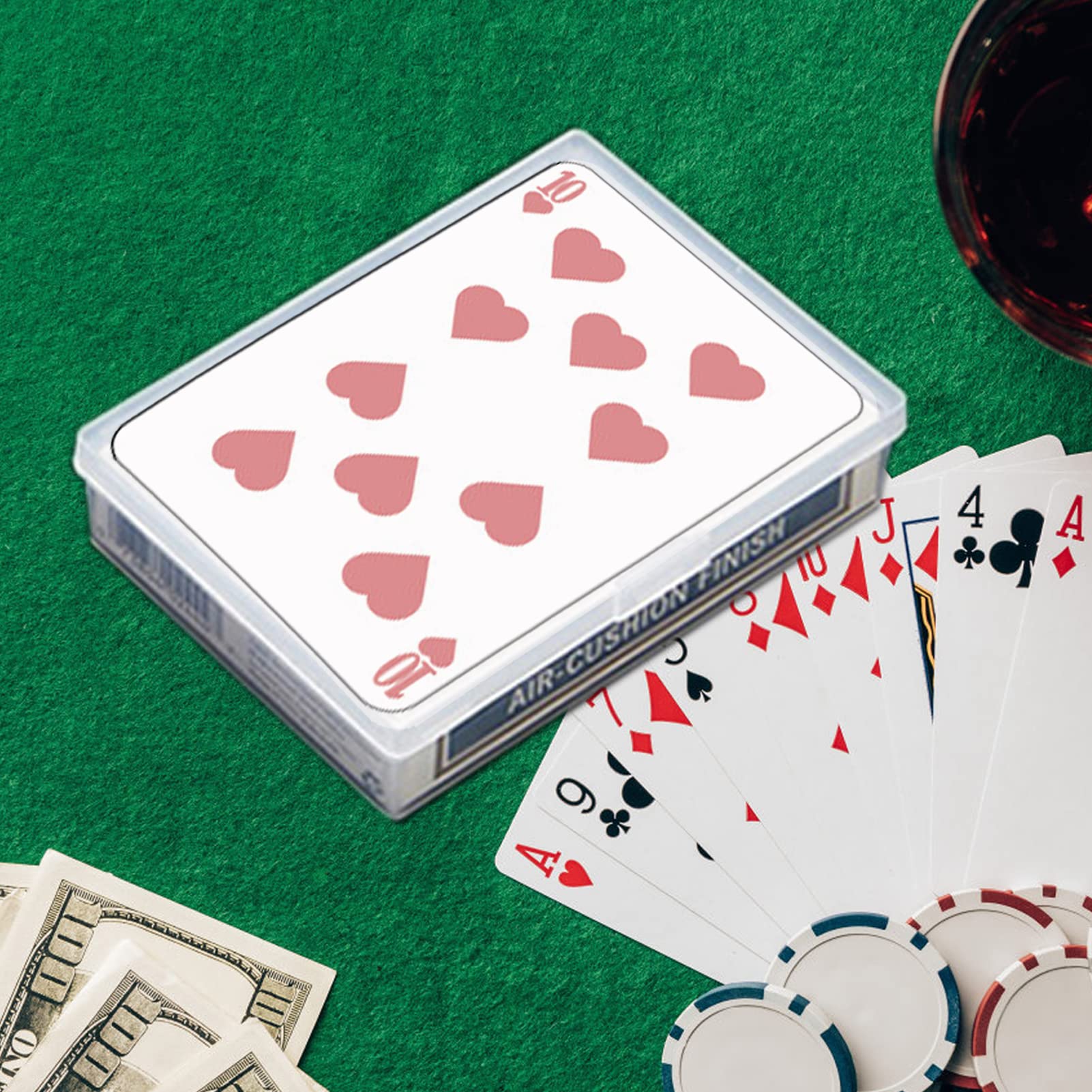 Foto 4 | Estuche De Plástico Vacío Para Tarjetas Coleccionables, 16 Unidades, Playing Card Box - Venta Internacional.