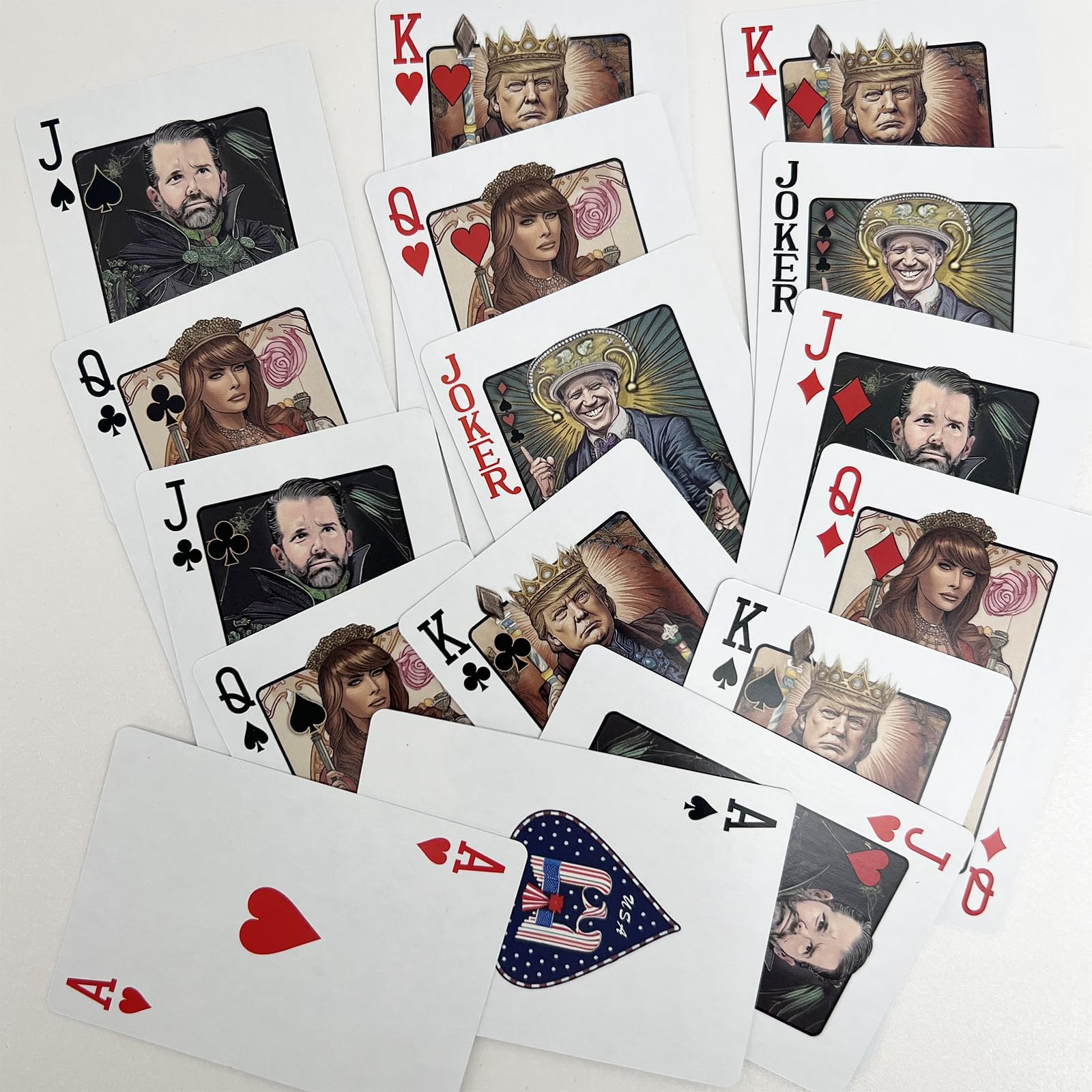 Foto 3 pulgar | Baraja De Cartas Trump Poker 2 Barajas +54 Cartas - Venta Internacional.