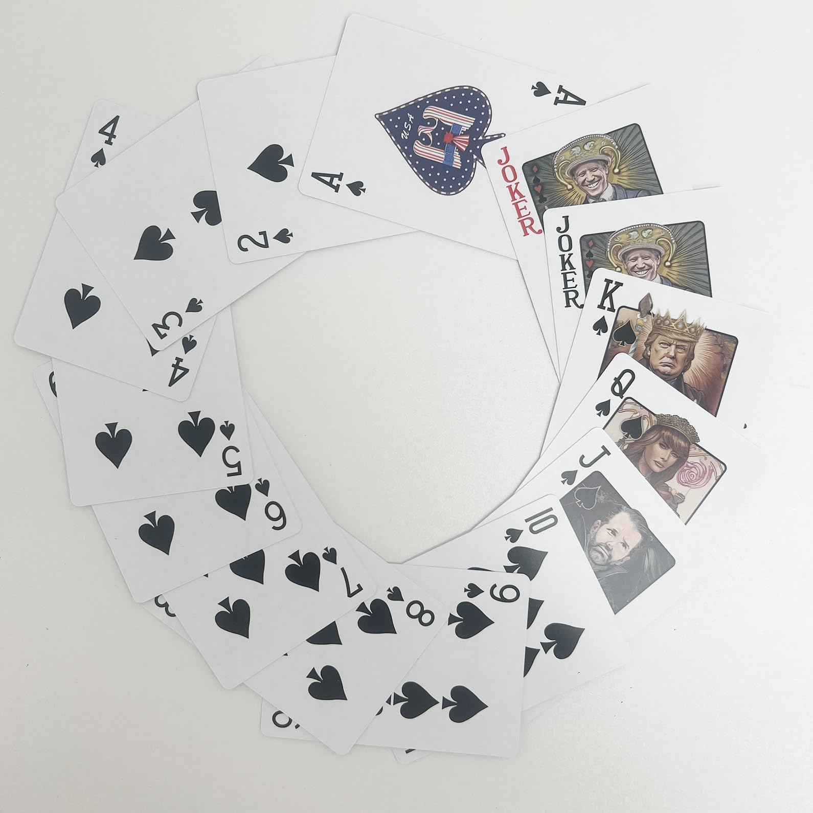 Foto 5 pulgar | Baraja De Cartas Trump Poker 2 Barajas +54 Cartas - Venta Internacional.