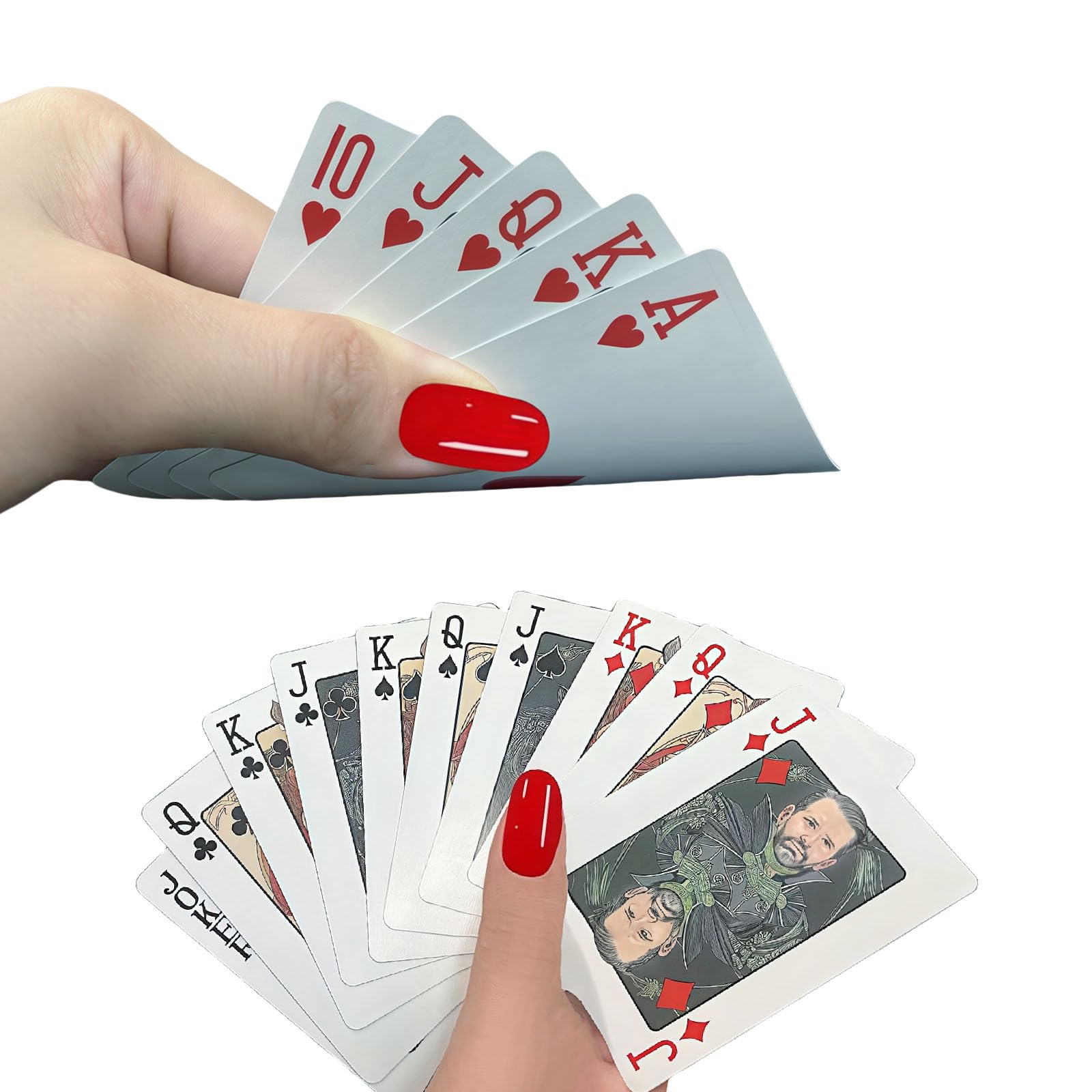 Foto 6 pulgar | Baraja De Cartas Trump Poker 2 Barajas +54 Cartas - Venta Internacional.