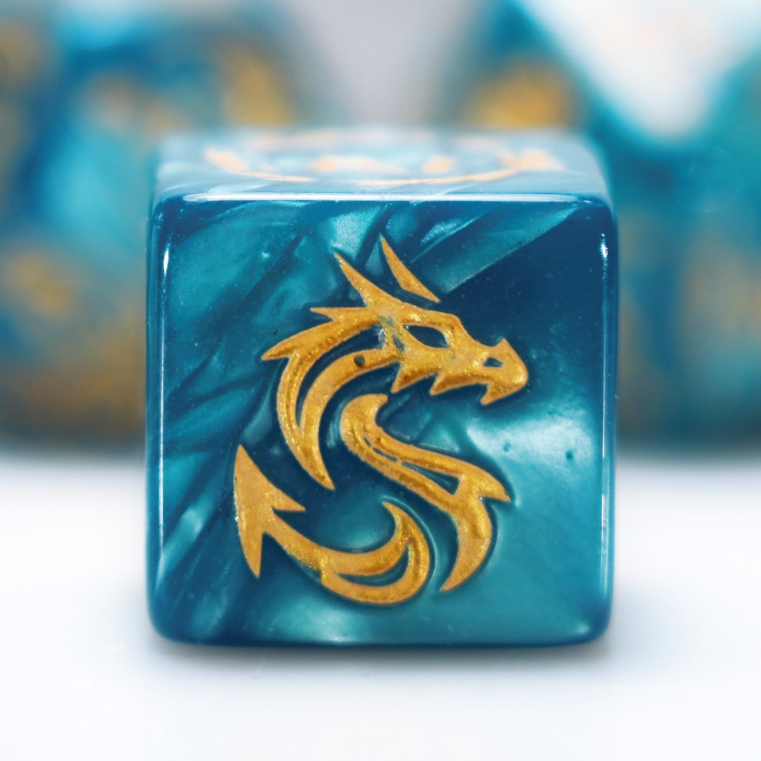 Foto 4 pulgar | Set De Dados Dungeon And Dragons D&d Mtg 7-die Rpg Polyhedral - Venta Internacional.