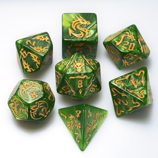 Foto 1 | Set De Dados Dungeon And Dragons D&d Mtg 7-die Rpg Polyhedral - Venta Internacional.