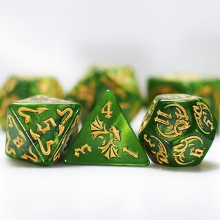 Foto 4 | Set De Dados Dungeon And Dragons D&d Mtg 7-die Rpg Polyhedral - Venta Internacional.