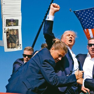 Foto 3 | Juego De Cartas Trump Premium Family Poker Con 54 Cartas De Joker - Venta Internacional.