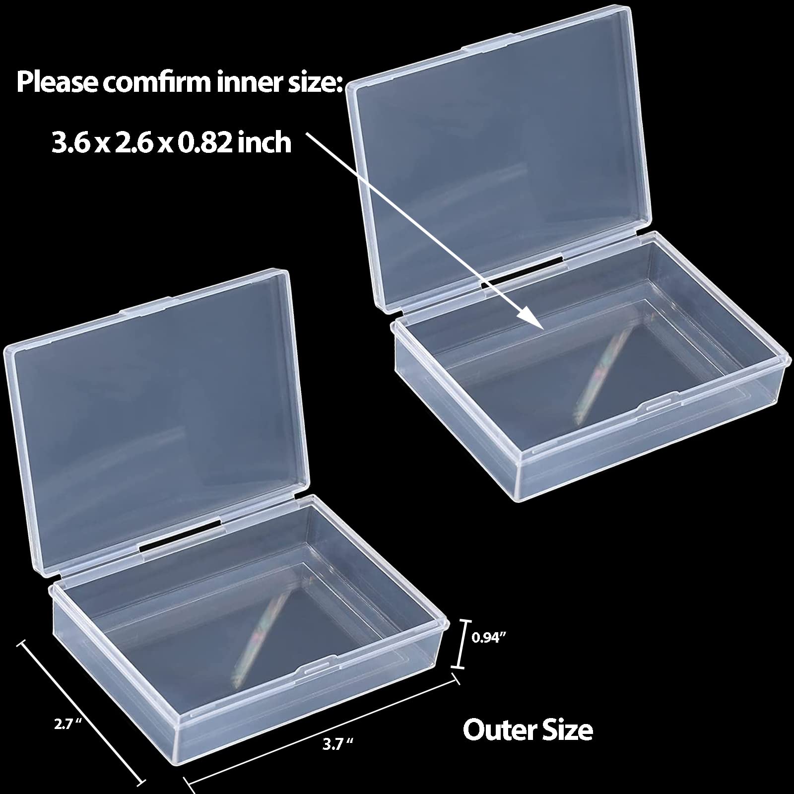 Foto 3 pulgar | Estuche Para Cartas Con Forma De Baraja, Cajas De Plástico, Tarjetero Para Juegos, X2 - Venta Internacional.