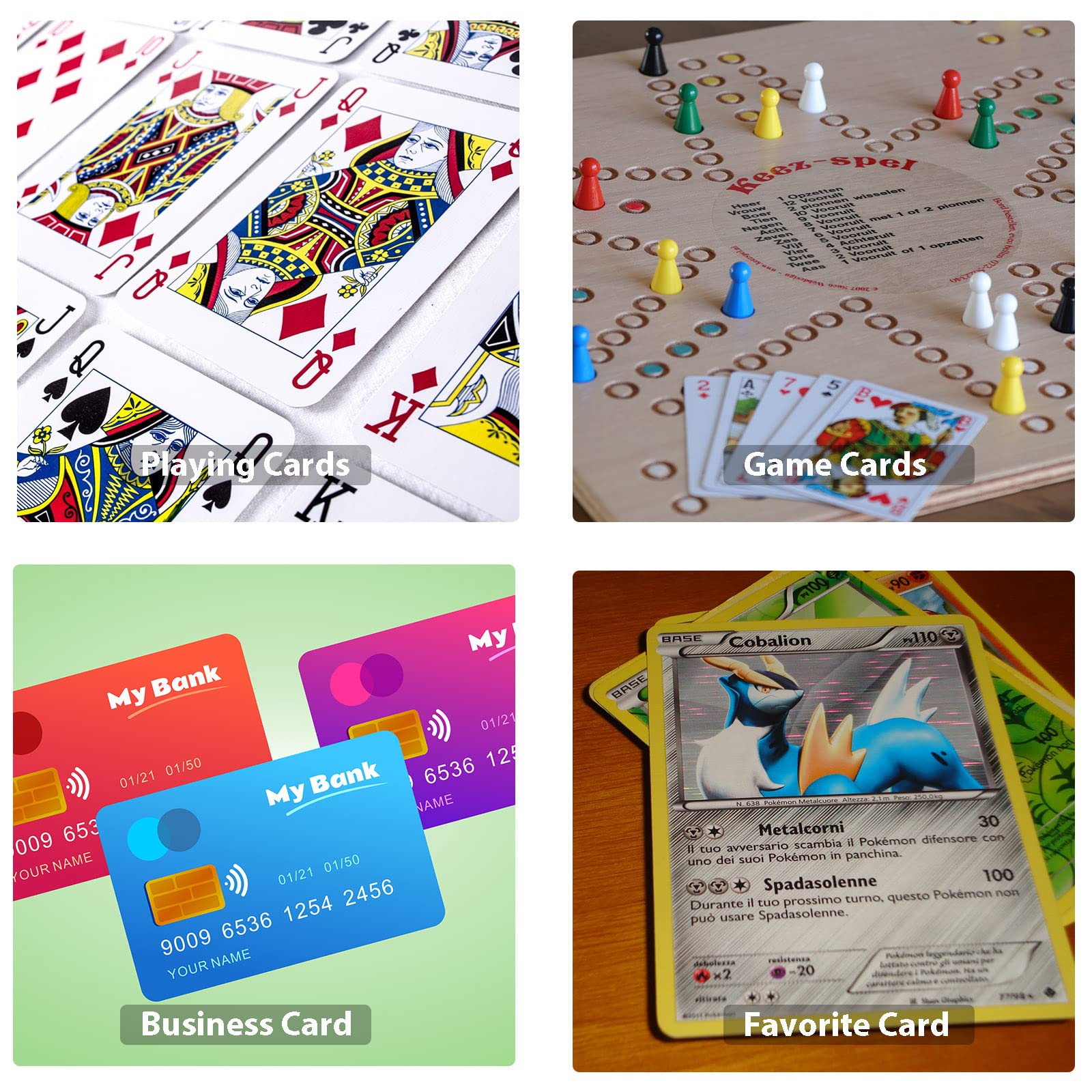 Foto 5 pulgar | Estuche Para Cartas Con Forma De Baraja, Cajas De Plástico, Tarjetero Para Juegos, X2 - Venta Internacional.