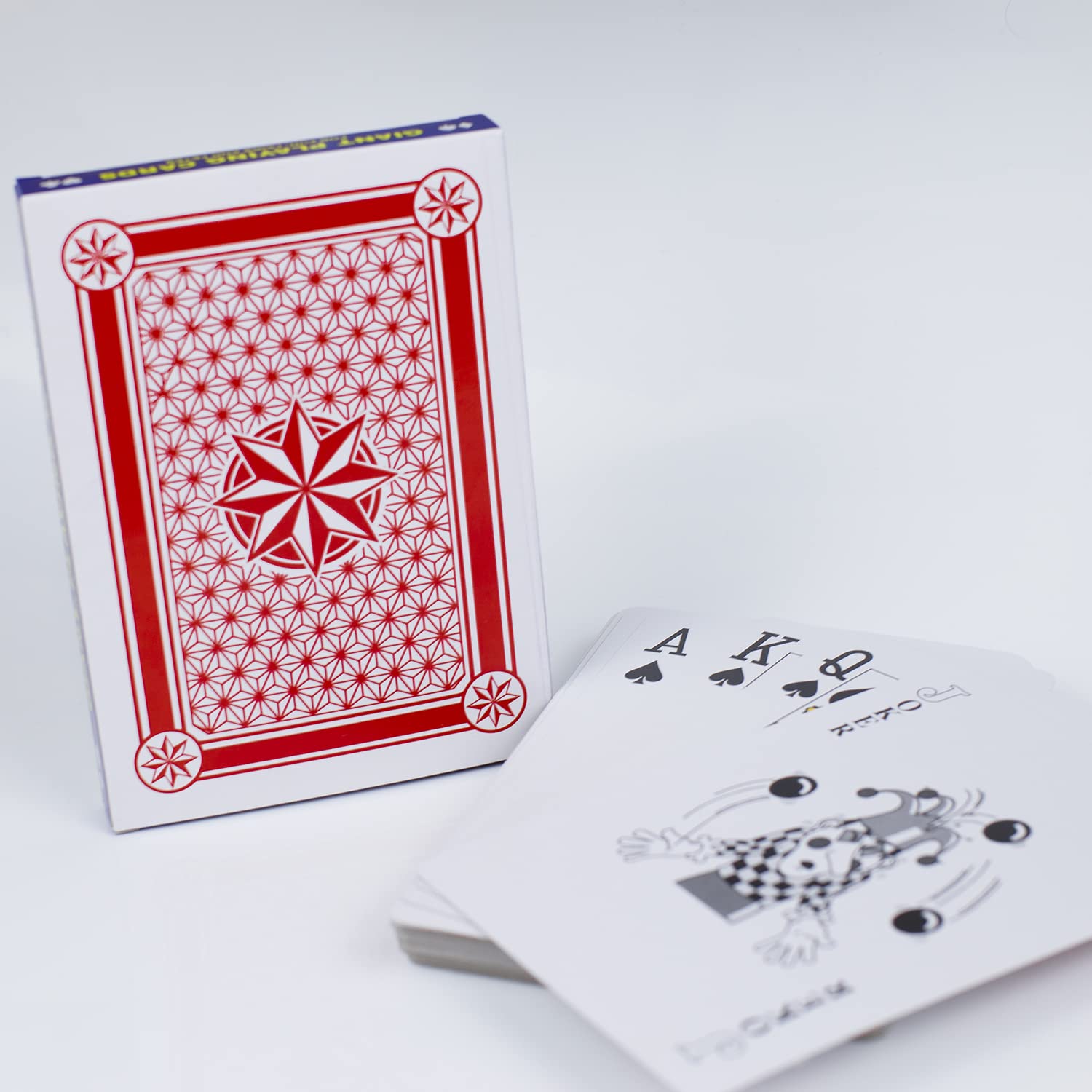 Foto 8 pulgar | Baraja De Cartas Jumbo Giant De 5 X 7 Pulgadas (paquete De 2) Para Todas Las Edades - Venta Internacional.