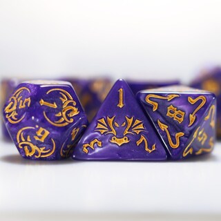 Foto 4 | Set De Dados Dungeon And Dragons D&d Mtg 7-die Rpg Polyhedral - Venta Internacional.