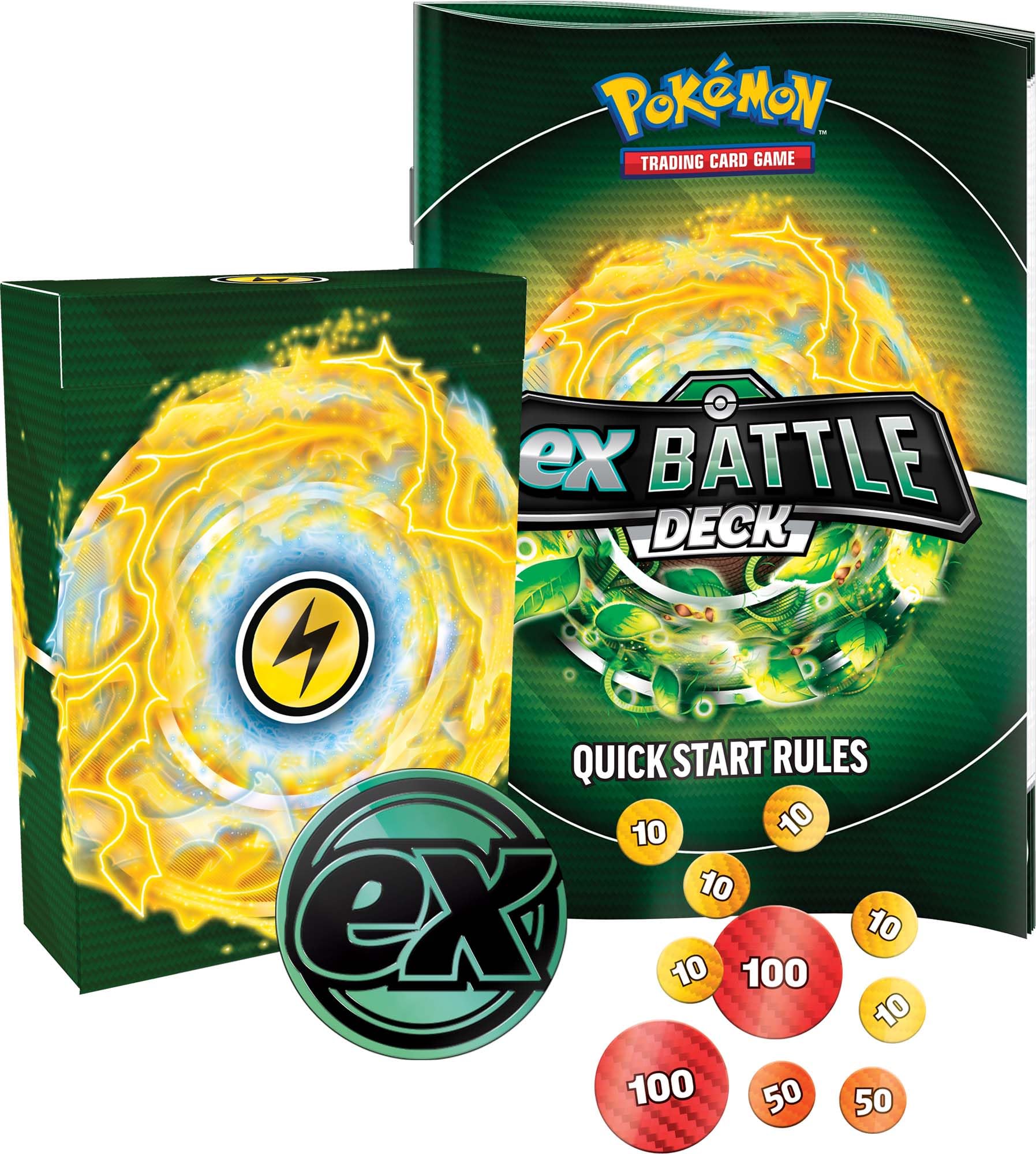 Foto 7 pulgar | Juego De Cartas Coleccionables Pokemon Ex Battle Deck Tapu Koko Ex - Venta Internacional.