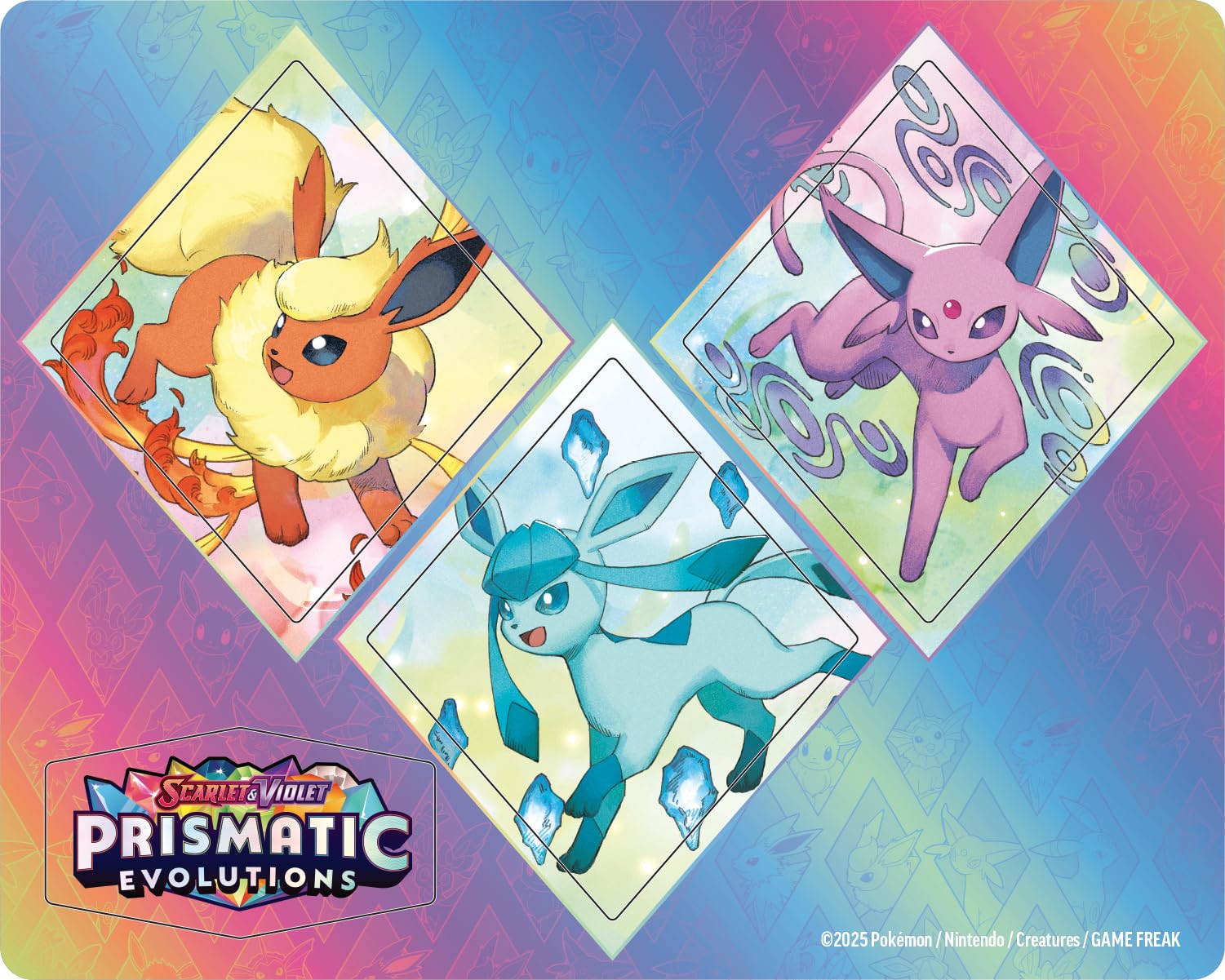 Foto 3 pulgar | Colección De Pegatinas Pokémon Tcg Scarlet & Violet Glaceon - Venta Internacional.