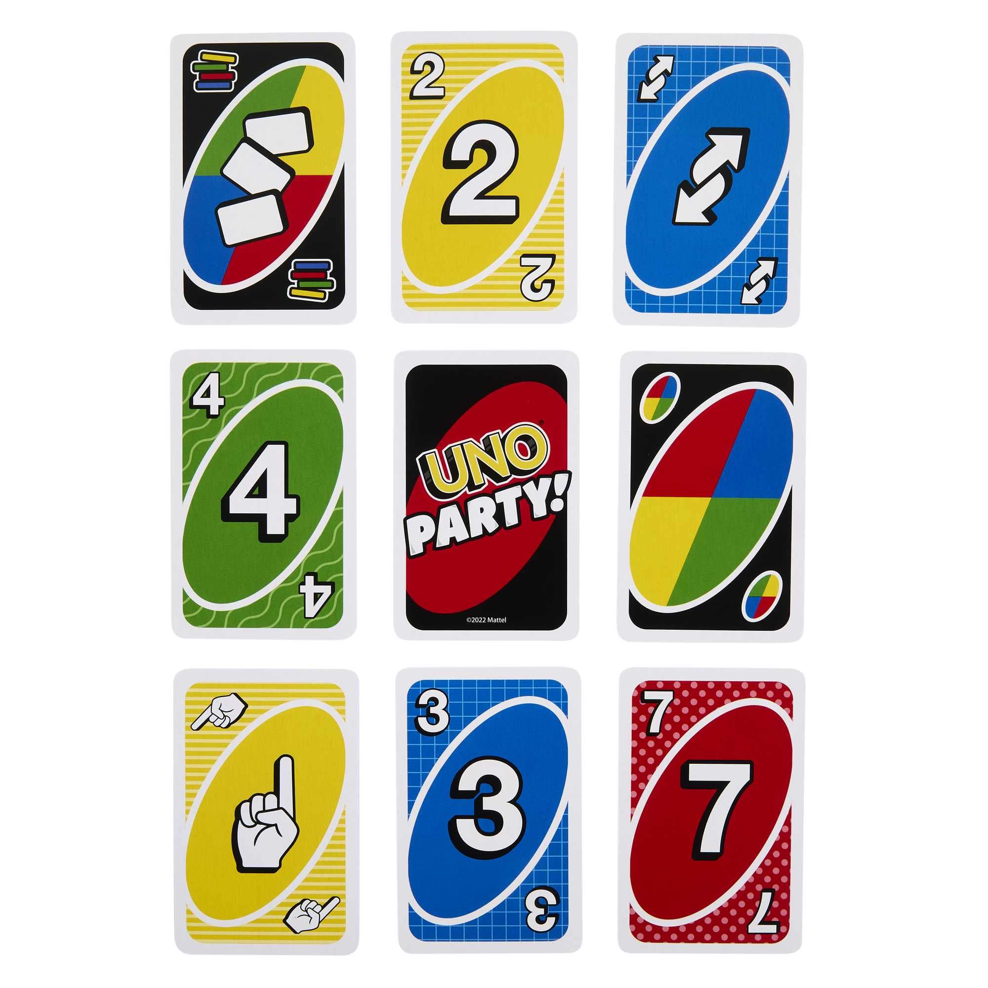 Foto 4 pulgar | Juego De Cartas Mattel Uno Party Para 6 A 16 Jugadores A Partir De 7 Años - Venta Internacional.