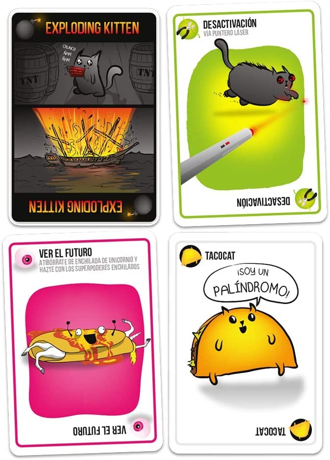 Foto 4 | Juego De Cartas Exploding Kittens Ekiek01es Versión En Español - Venta Internacional.