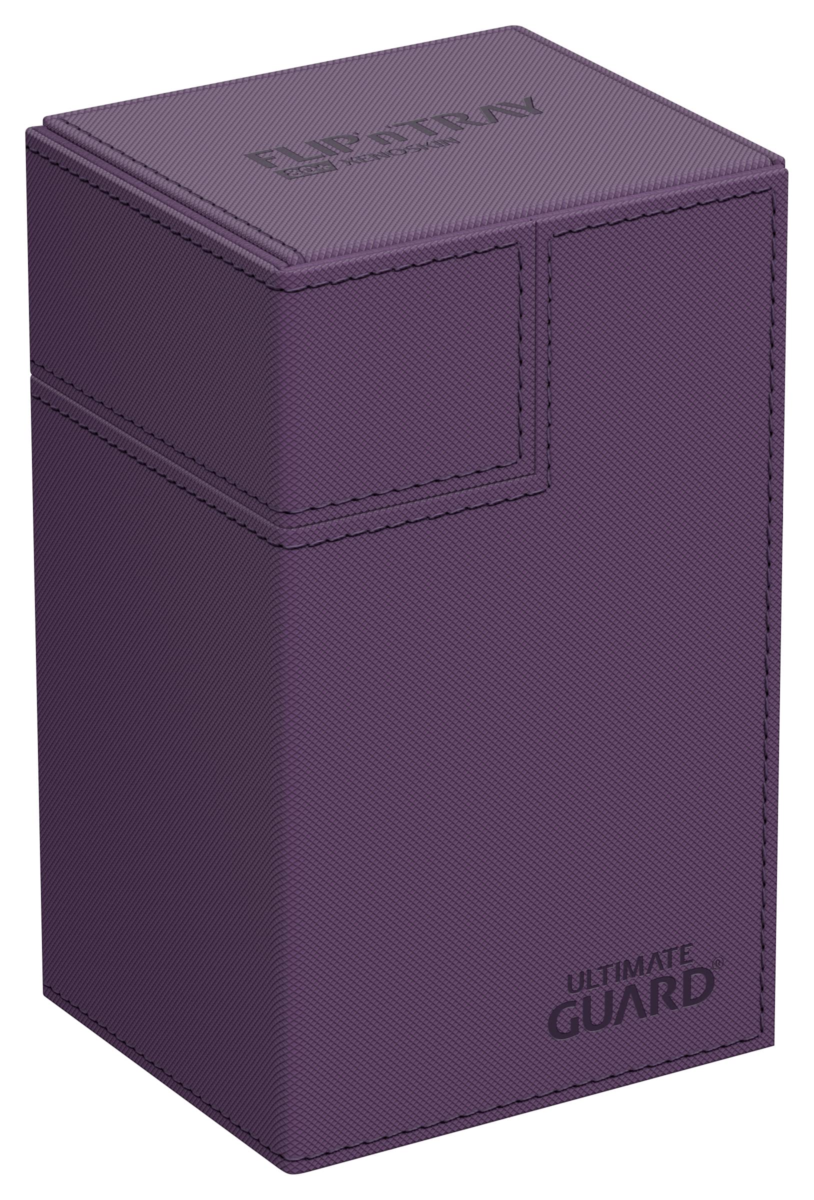Foto 2 pulgar | Deck Case Ultimate Guard Flip'n'tray 80+ Para 80 Cartas Tcg De Doble Manga, Color Morado - Venta Internacional.