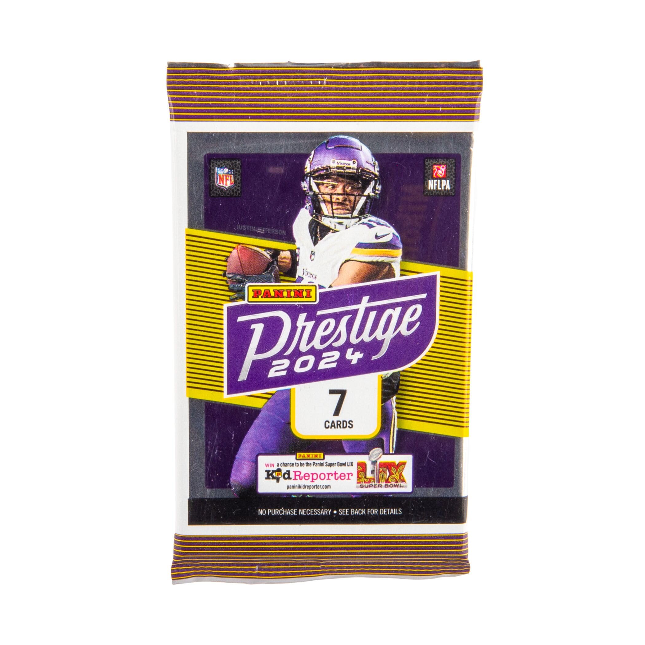 Foto 3 pulgar | Tarjetas Coleccionables Panini Prestige Football 2024 Mega Box - Venta Internacional.