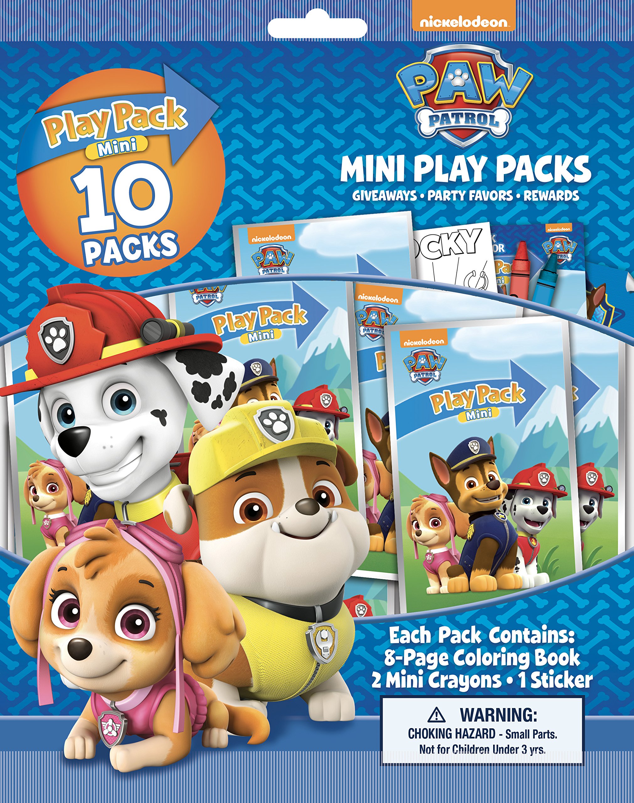 Foto 2 pulgar | Paquetes De Juego Nickelodeon Paw Patrol 10 Mini 36 M+ Para Niños - Venta Internacional.