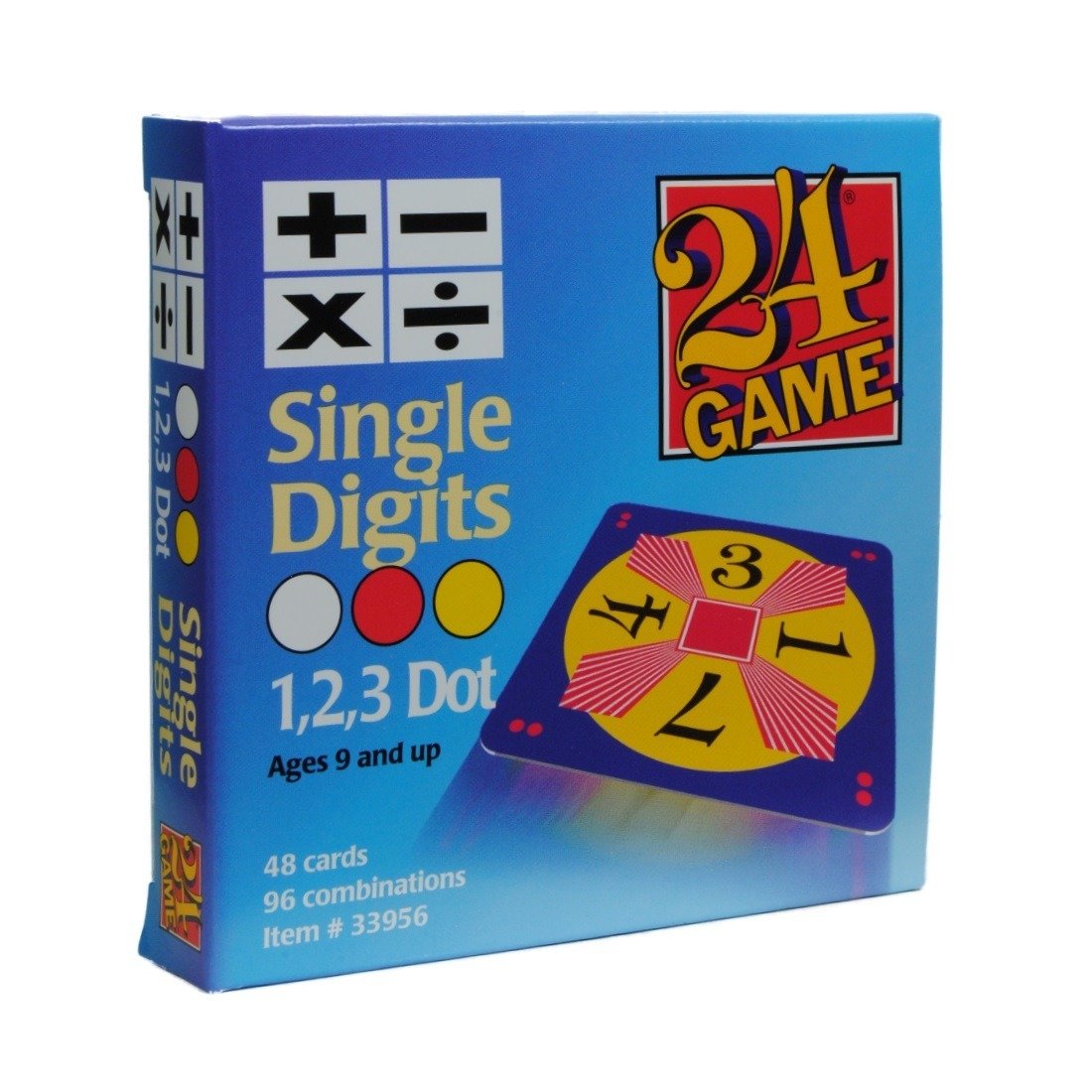 Foto 2 pulgar | Juego De Matemáticas 24 Juegos De 48 Cartas, Cartas De Un Solo Dígito Edu-toys - Venta Internacional.