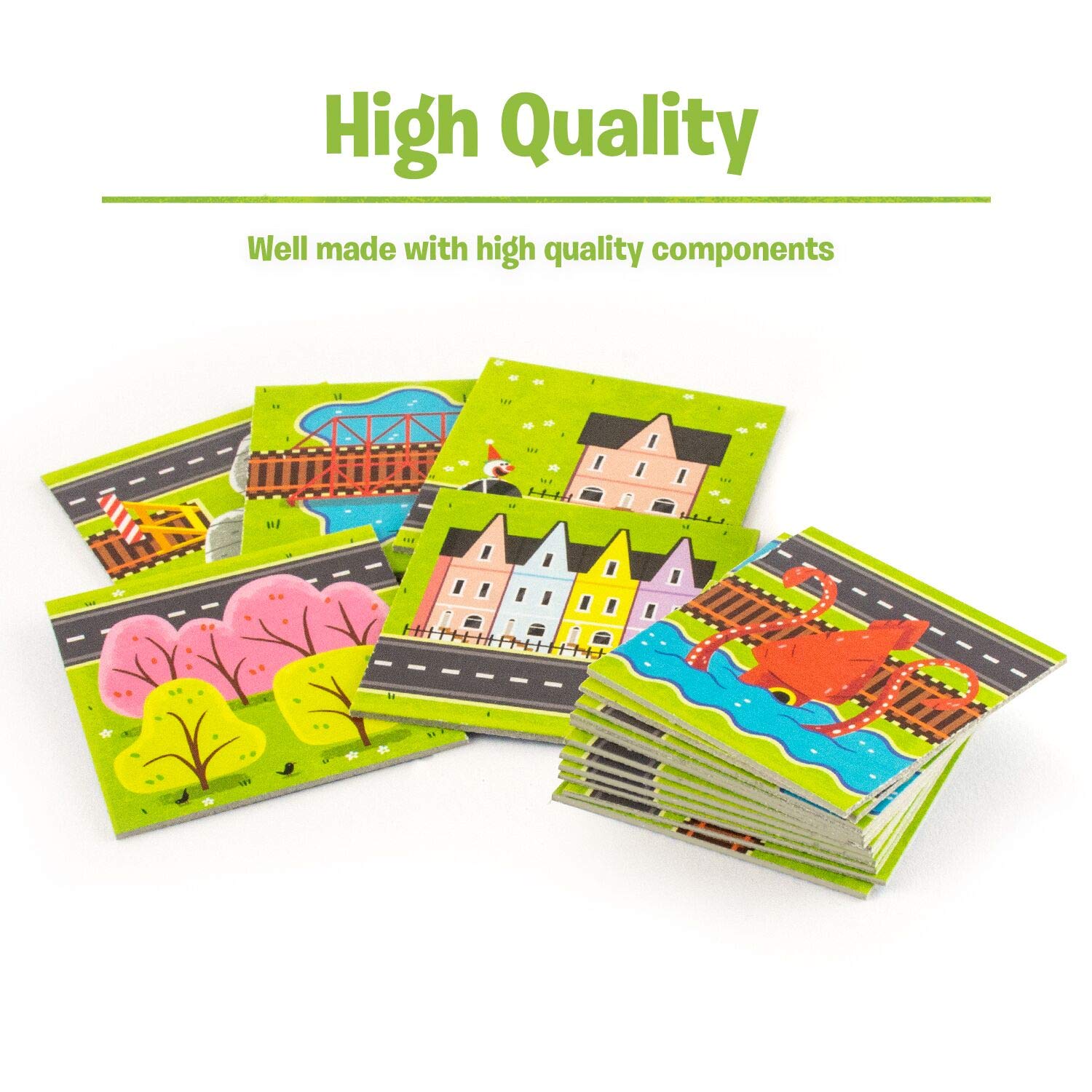 Foto 6 pulgar | Juego De Combinación Ravensburger Rivers, Roads And Rails Kids 5+ - Venta Internacional.