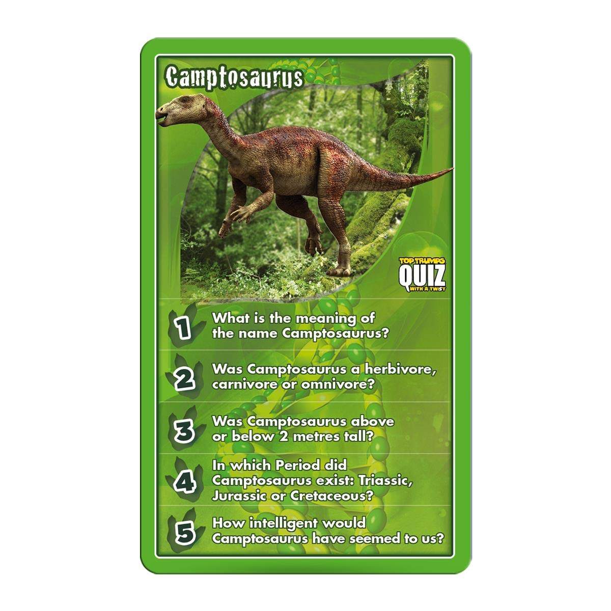 Foto 5 | Juego De Preguntas Top Trumps Dinosaurs Para Niños De 2 A 2 Jugadores Con Funda - Venta Internacional.