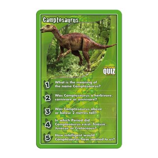 Foto 5 | Juego De Preguntas Top Trumps Dinosaurs Para Niños De 2 A 2 Jugadores Con Funda - Venta Internacional.