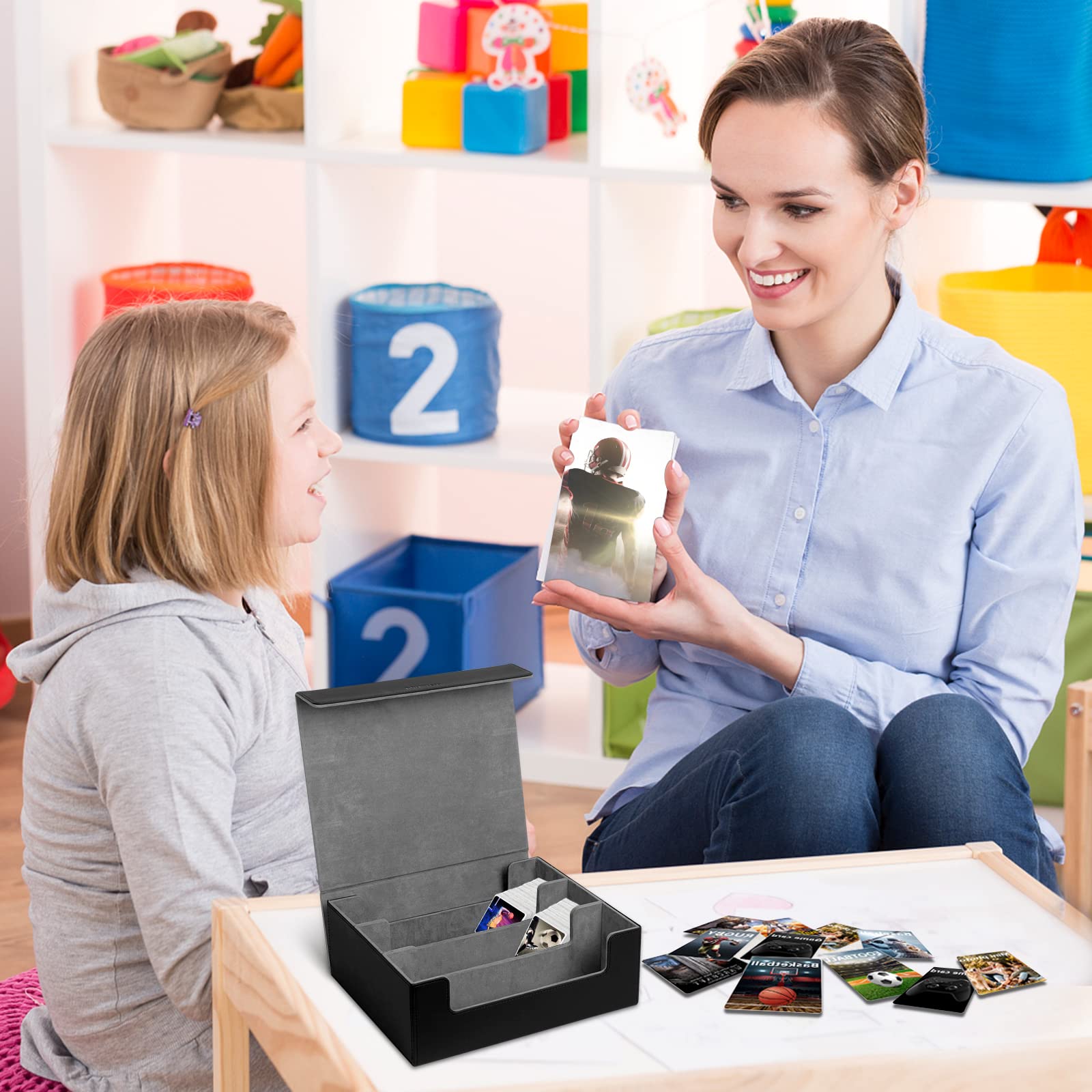 Foto 7 | Funda Mlikero Para Cartas Coleccionables De Más De 1800 Pulgadas Con Cierre Magnético - Venta Internacional.