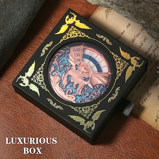 Foto 6 | Juego De Dados Giratorios Dndnd Dragon Roulette De Metal Con Caja De Regalo - Venta Internacional.