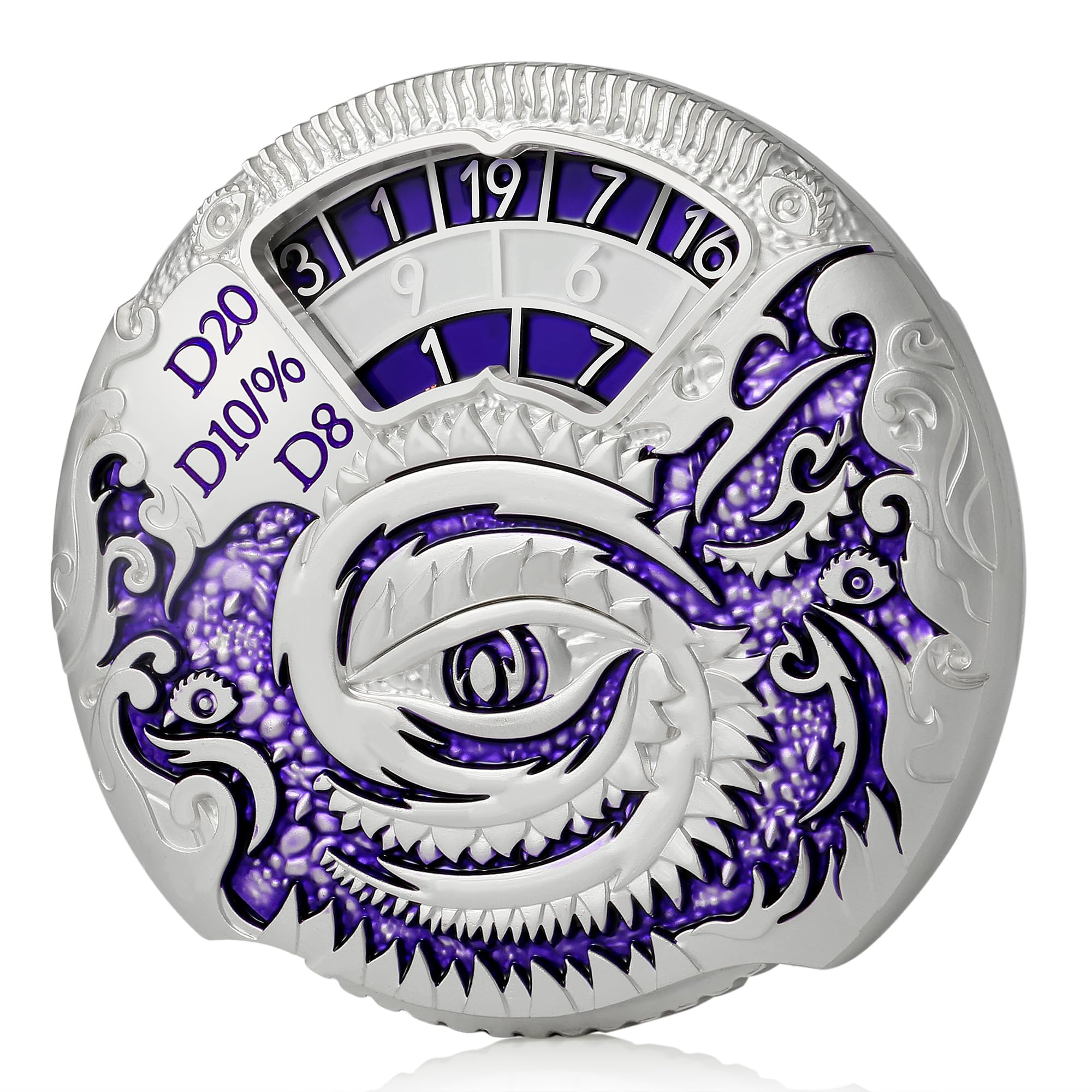 Foto 2 | Juego De Dados Dndnd Dungeons And Dragons Roulette Spinner 7 En 1 - Venta Internacional.