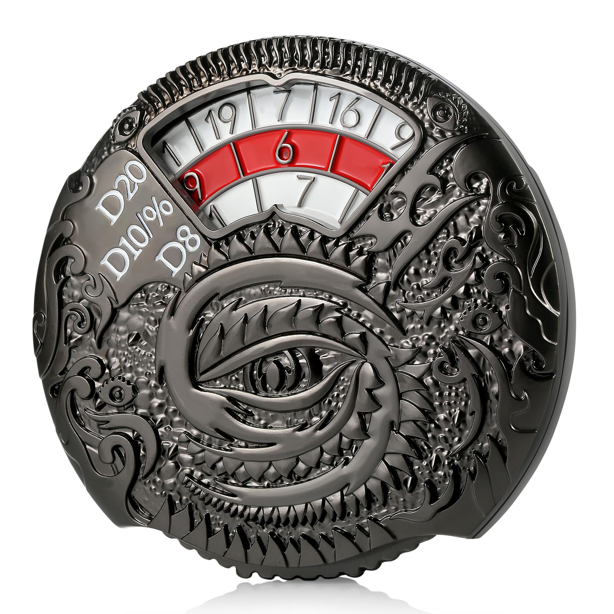 Foto 3 pulgar | Juego De Dados Giratorios Dndnd 7 En 1 De Metal Con Caja De Regalo Para D&d - Venta Internacional.
