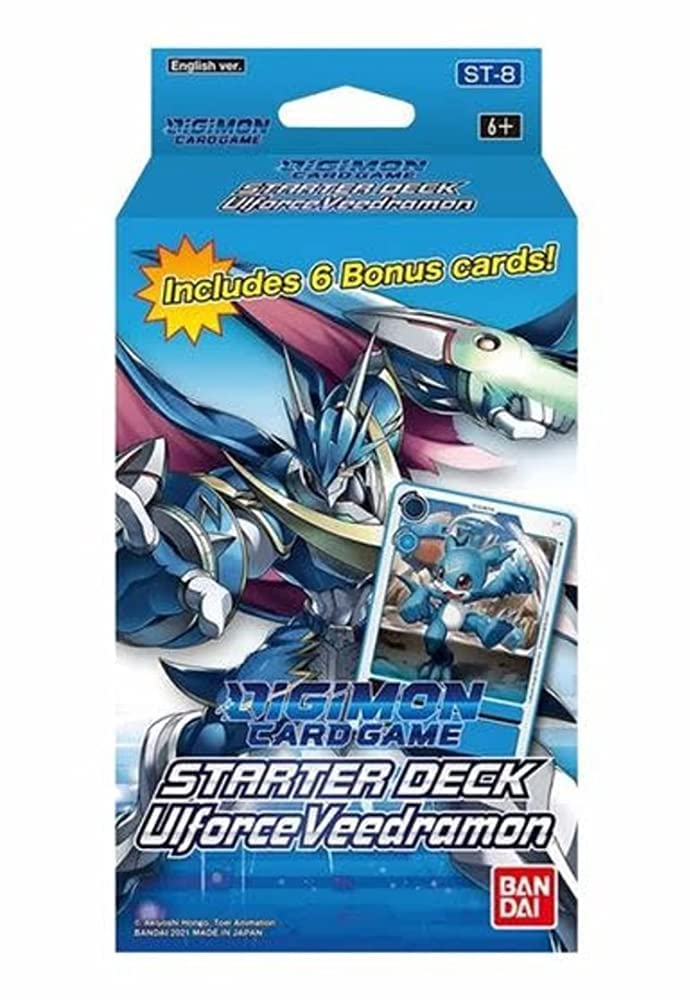 Foto 2 pulgar | Juego De Cartas Starter Deck Digimon Ulforce Veedramon St 8 - Venta Internacional.