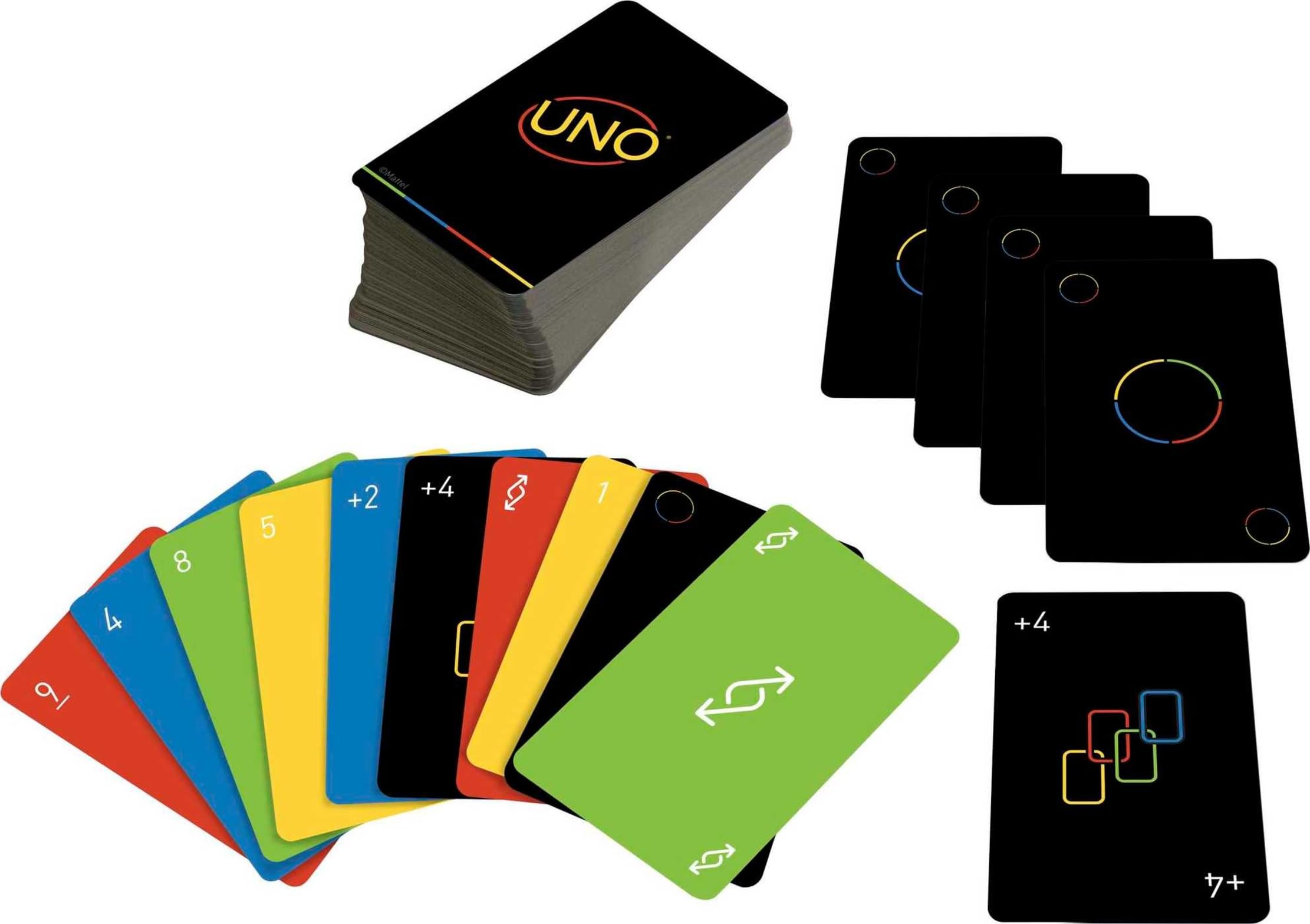 Foto 4 pulgar | Juego De Cartas Mattel Games Uno Minimalista Para Adultos Y Adolescentes - Venta Internacional.