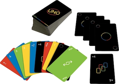 Foto 3 | Juego De Cartas Mattel Games Uno Minimalista Para Adultos Y Adolescentes - Venta Internacional.