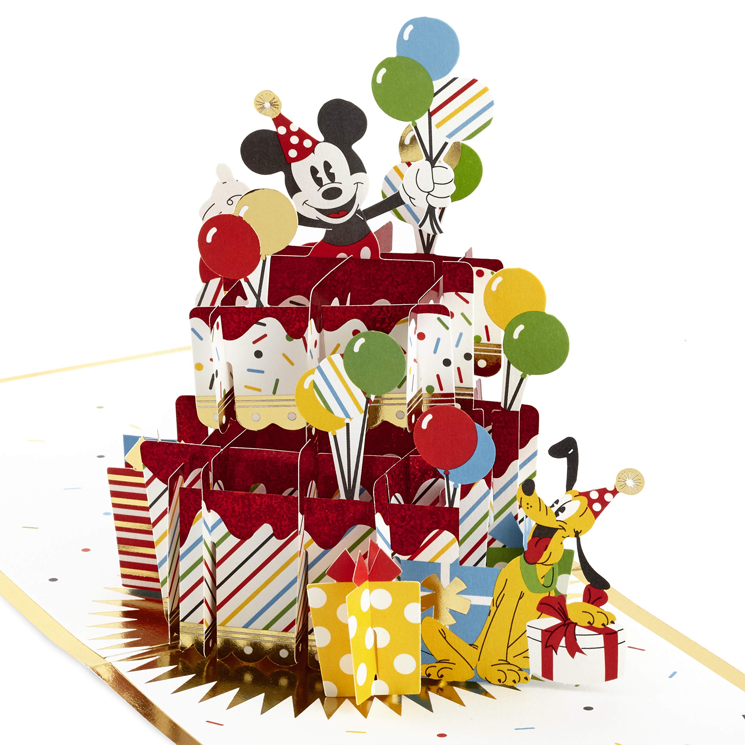 Foto 1 | Tarjeta De Cumpleaños Hallmark Signature Paper Wonder Pop Up Disney - Venta Internacional.