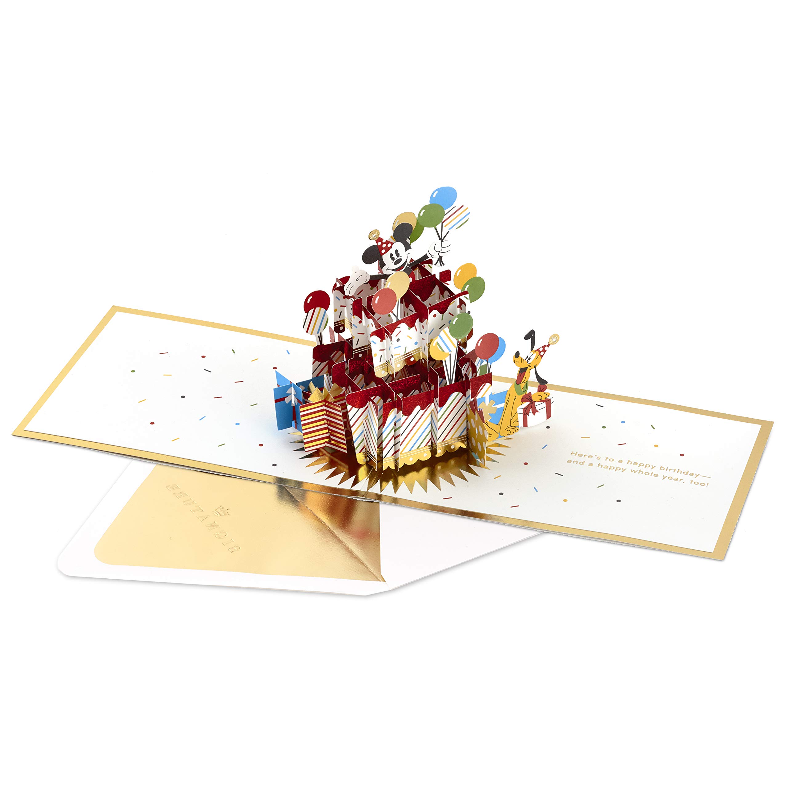 Foto 5 pulgar | Tarjeta De Cumpleaños Hallmark Signature Paper Wonder Pop Up Disney - Venta Internacional.